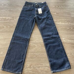 Zara High Rise wide Leg Jeans